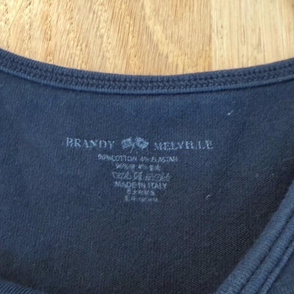 Brandy Melville Mirabelle Dress - Navy - Picture 3 of 4